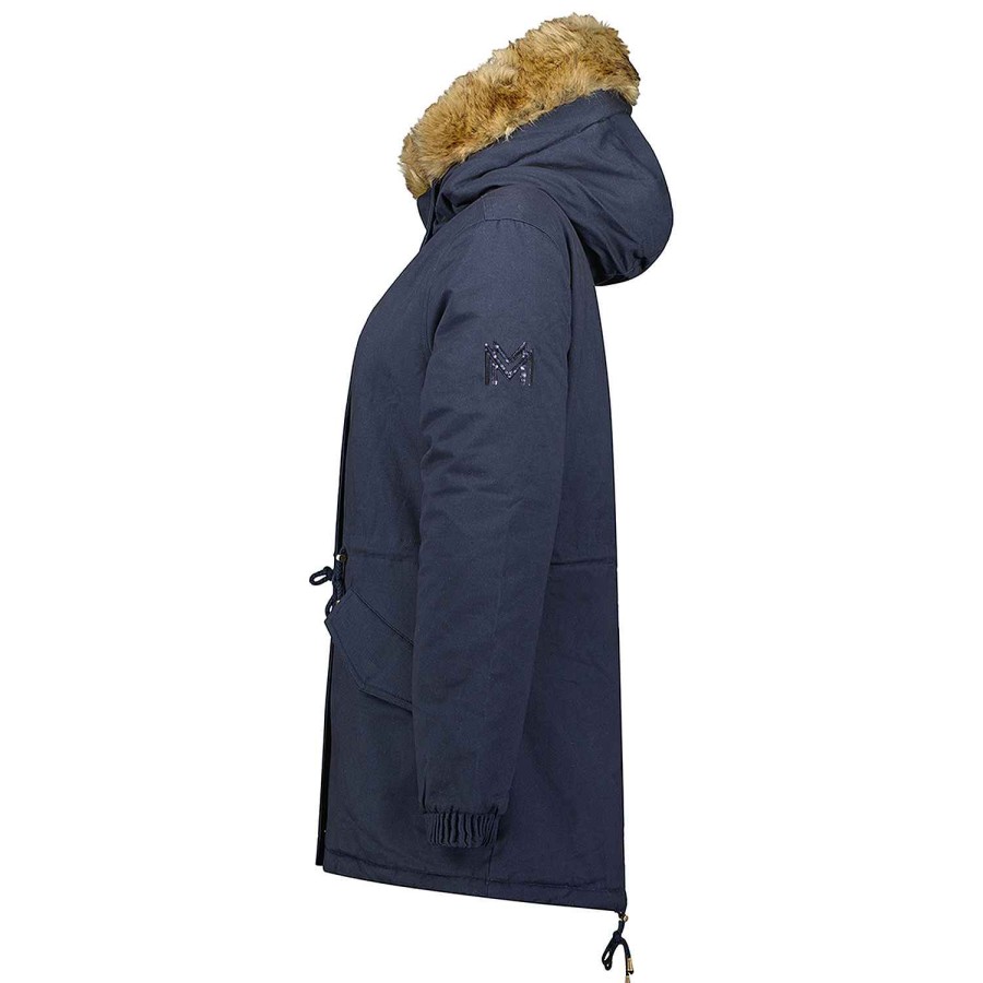 Damen Canadian Peak Parka | Ampumai Navy Mt Lady 056