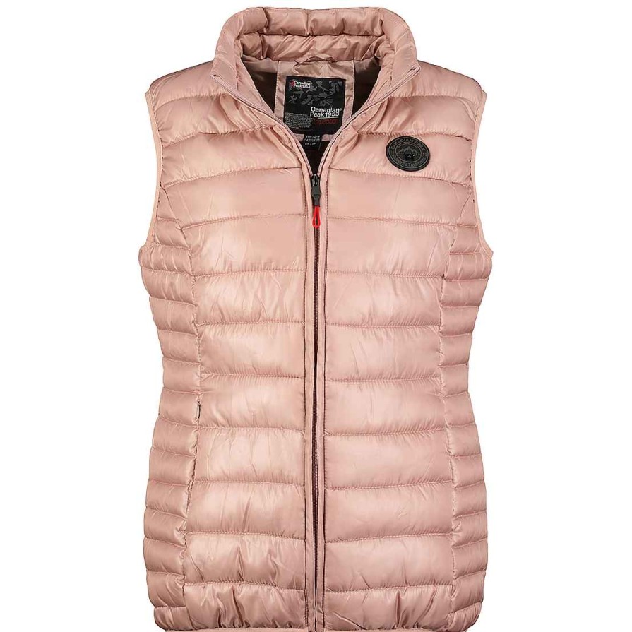 Damen Canadian Peak Weste | Volombiana Weste Basic Old Pink Cp Rm Lady 096