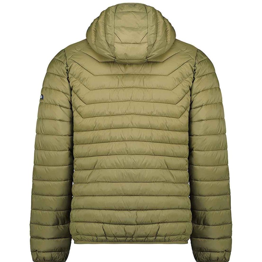 Herren Canadian Peak Jacke | Astoneak Kapuze Khaki Herren 054