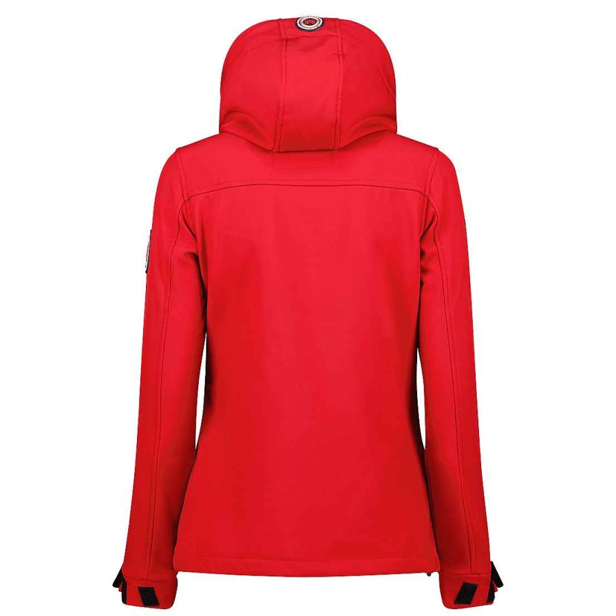 Damen Canadian Peak Soft Shell | Takenimai Red Lady Mt 009