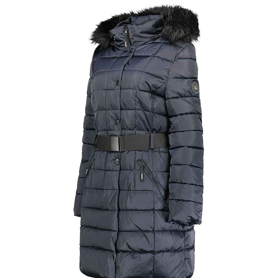 Damen Canadian Peak Parka | Anemoneak Navy Lady 045