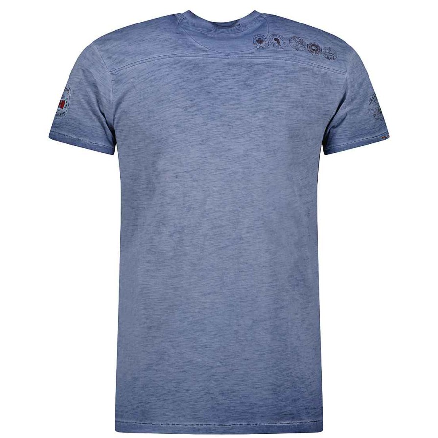 Herren Canadian Peak T-Shirt | Jimperableak Navy Rm Herren 249