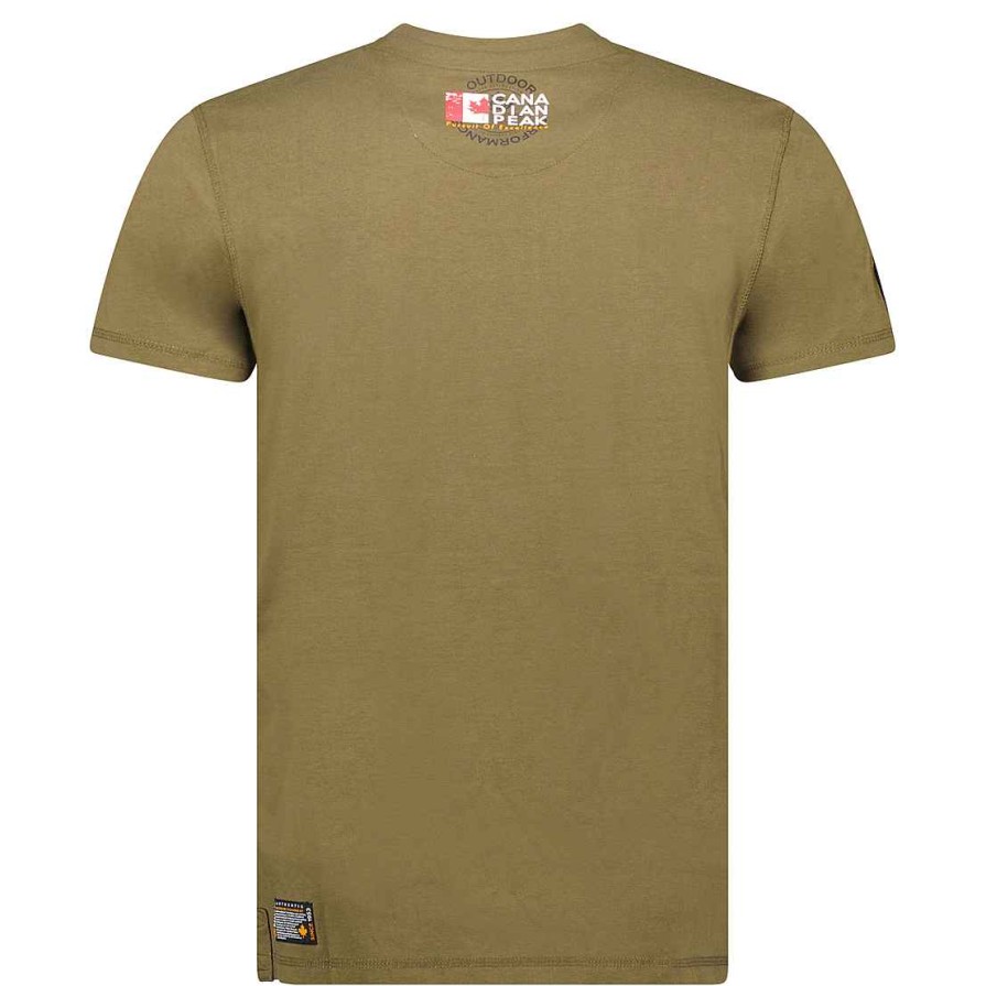 Herren Canadian Peak T-Shirt | Jiltord Kaki Cp Rm Herren 235