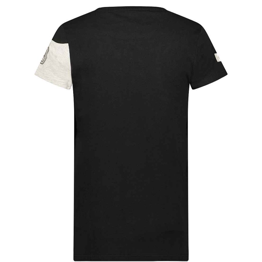 Herren Canadian Peak T-Shirt | Jermaineak Black Rm Herren 235