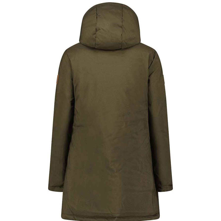 Damen Canadian Peak Parka | Cassimineak Khaki Rm Lady 001