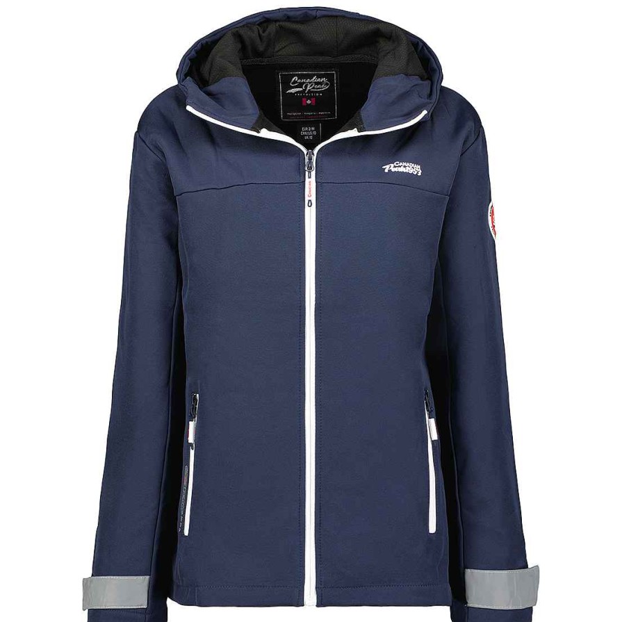 Damen Canadian Peak Soft Shell | Tanyeak Navy Lady Cp Rm 090