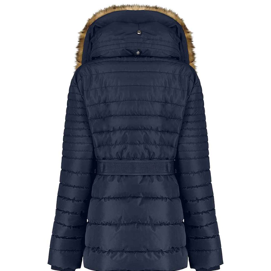 Damen Canadian Peak Parka | Belleneak Navy Lady 001 Bs