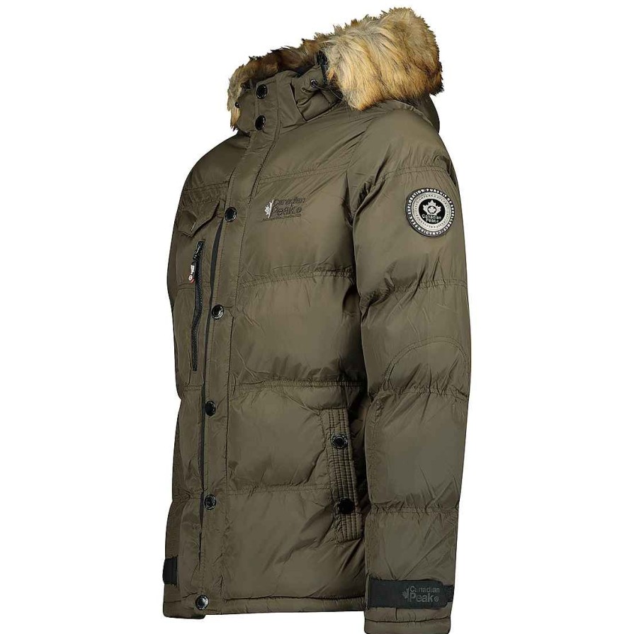 Herren Canadian Peak Parka | Bukkateak Kaki Cp Rm Herren 021