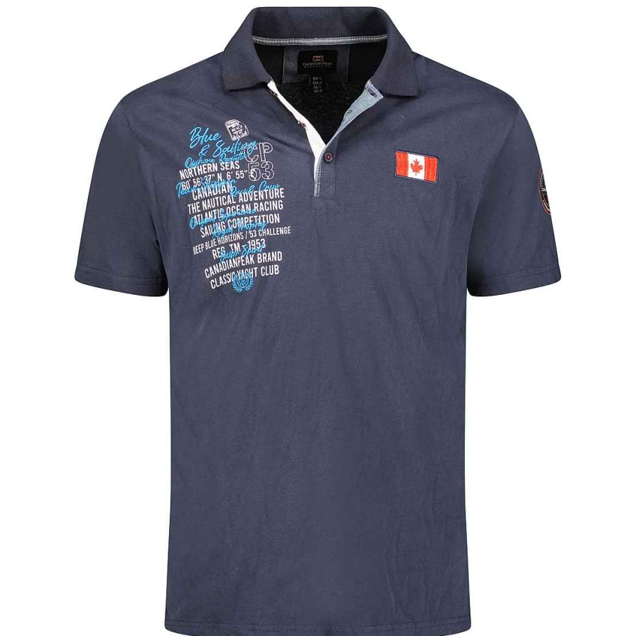 Herren Canadian Peak Polo | Kancreak Navy Rm Herren 254