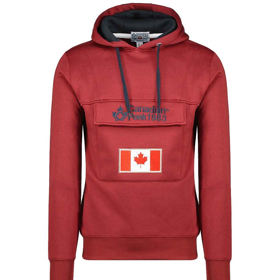 Herren Canadian Peak Schweis | Gadreak Burgunder Herren 007 Rm