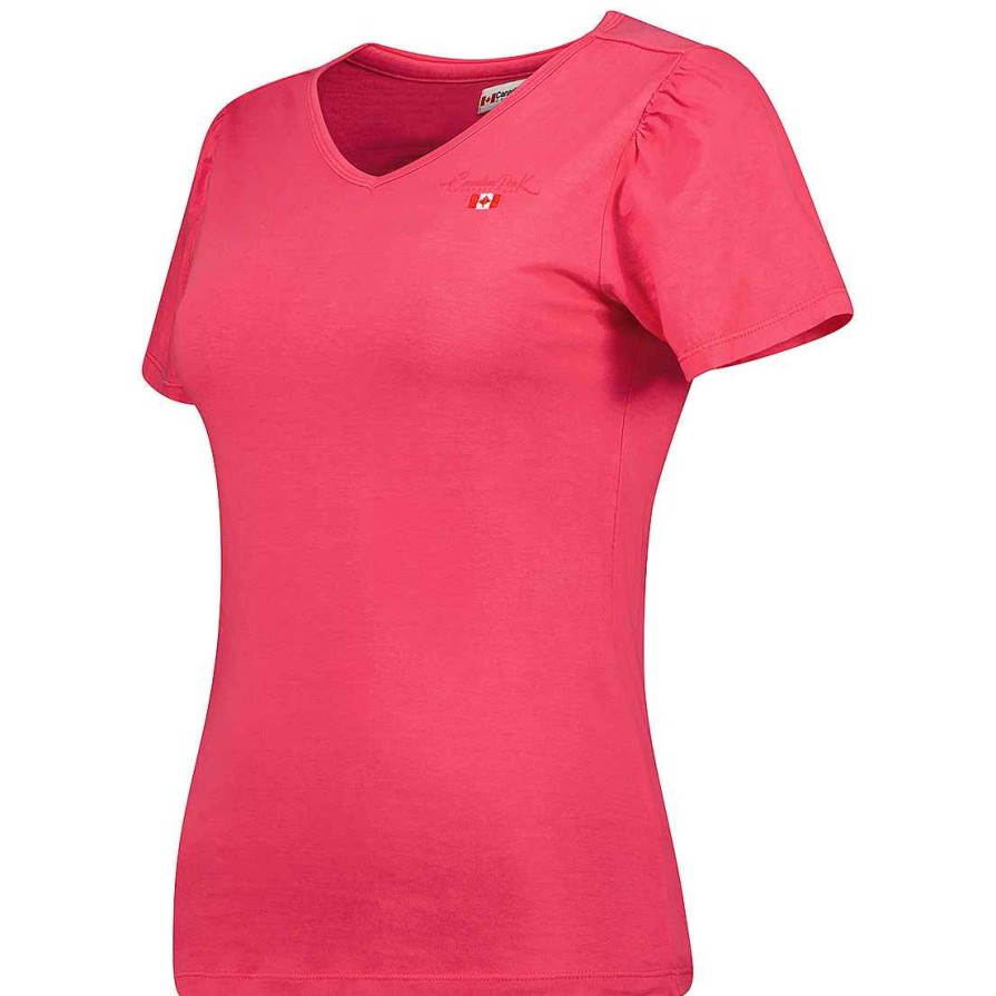 Damen Canadian Peak T-Shirt | Jelodieak Flashy Pink Rm Lady 419