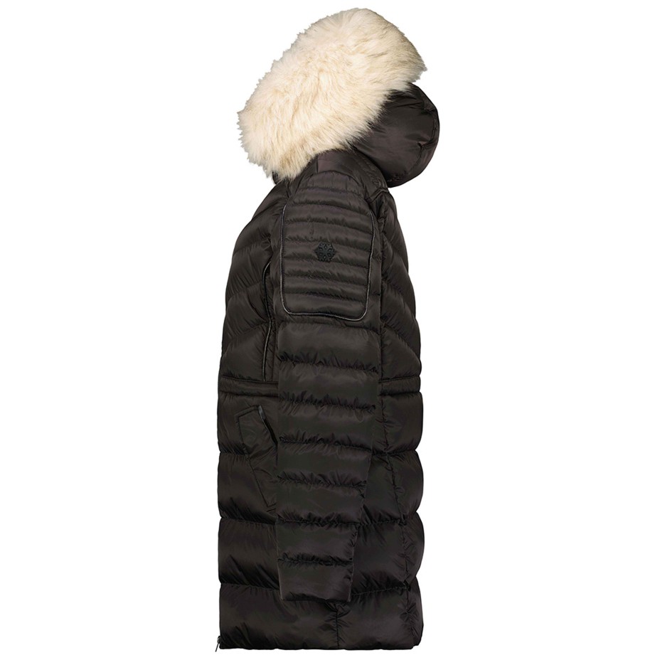 Damen Canadian Peak Parka | Destimai Black Rm Lady 070