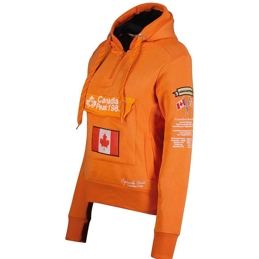 Damen Canadian Peak Schweis | Gyrelle Rm Flash Orange Cp Lady 054 Pop