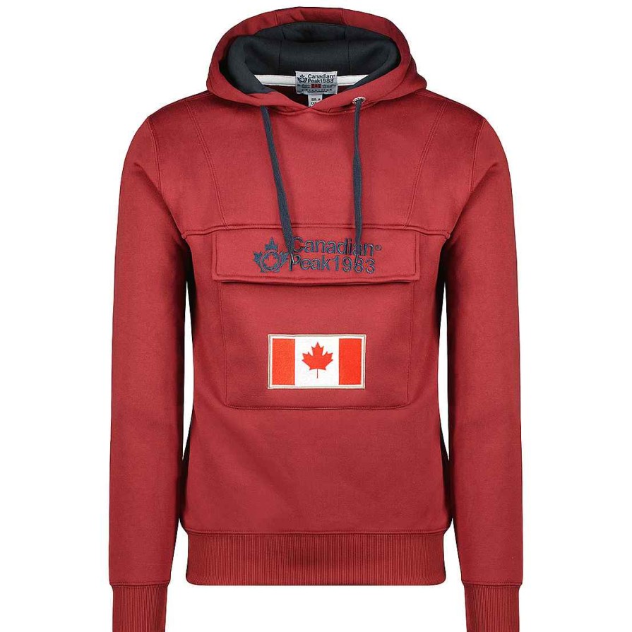 Herren Canadian Peak Schweis | Gadreak Burgund Rm Herren 054