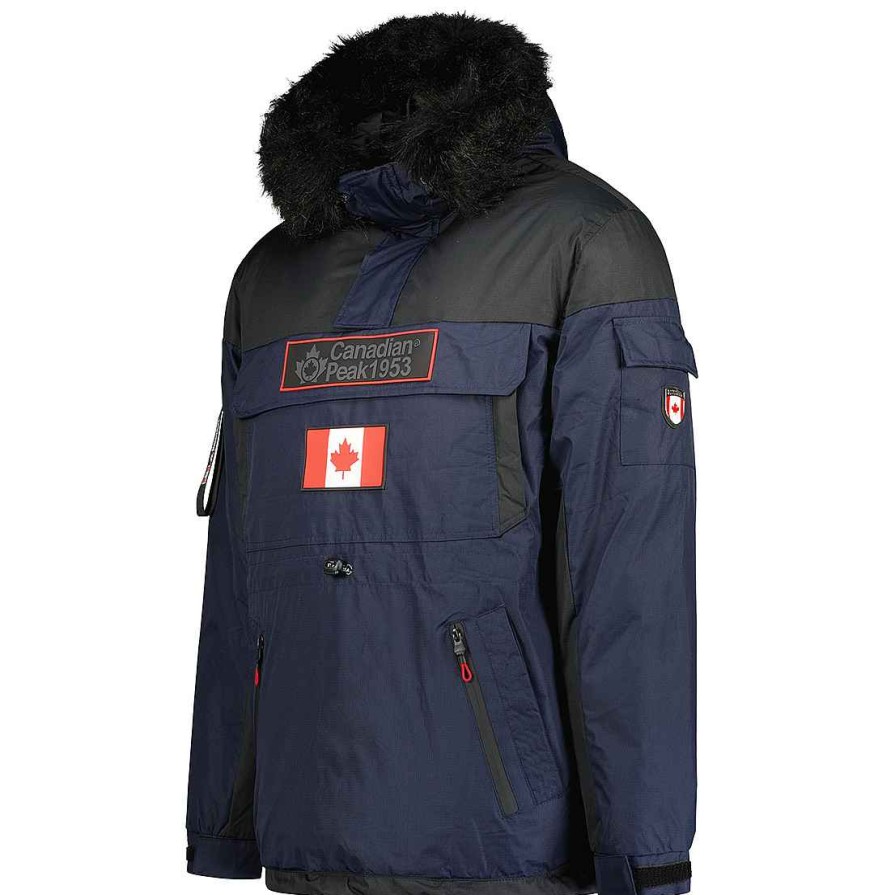 Herren Canadian Peak Parka | Bruneak Rm Navy Herren 054