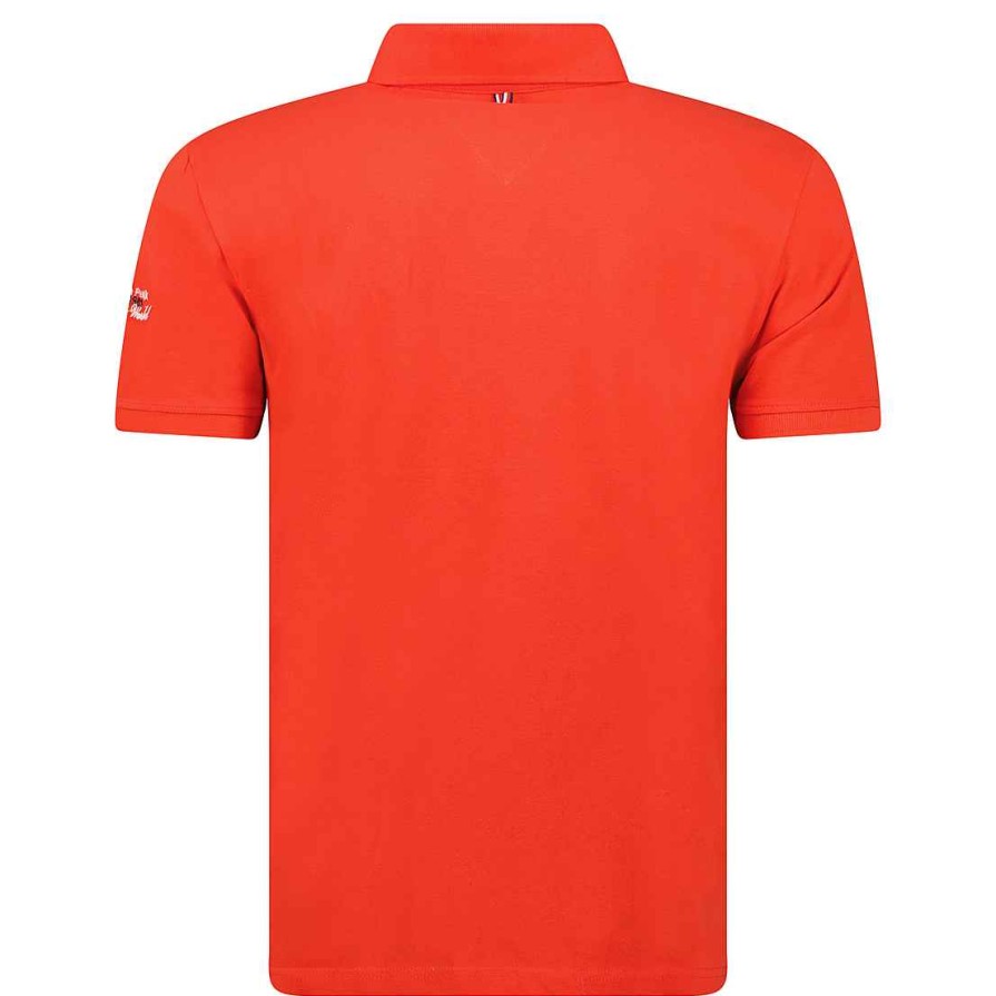 Herren Canadian Peak Polo | Krooseak Red Herren 235