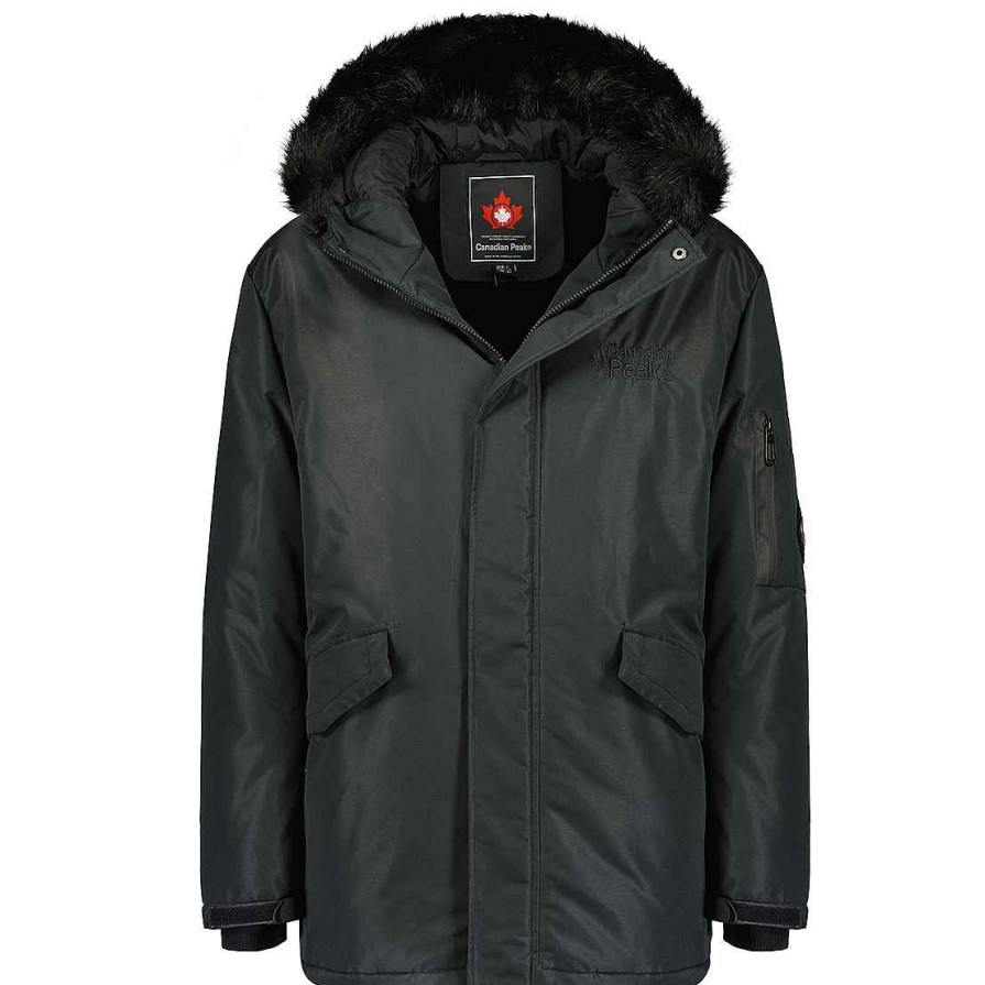 Damen Canadian Peak Parka | Adaneaka Bs Cp Black Lady 056